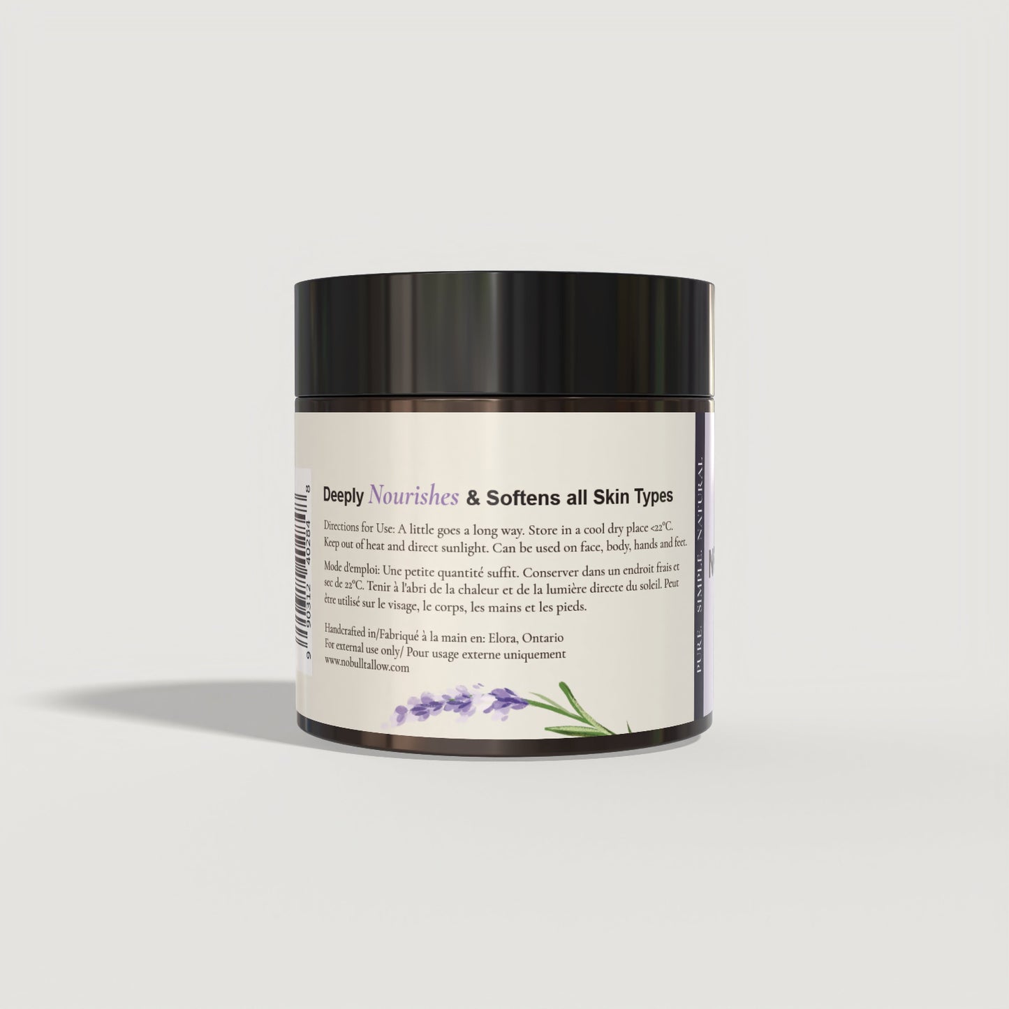 Tallow body butter lavender