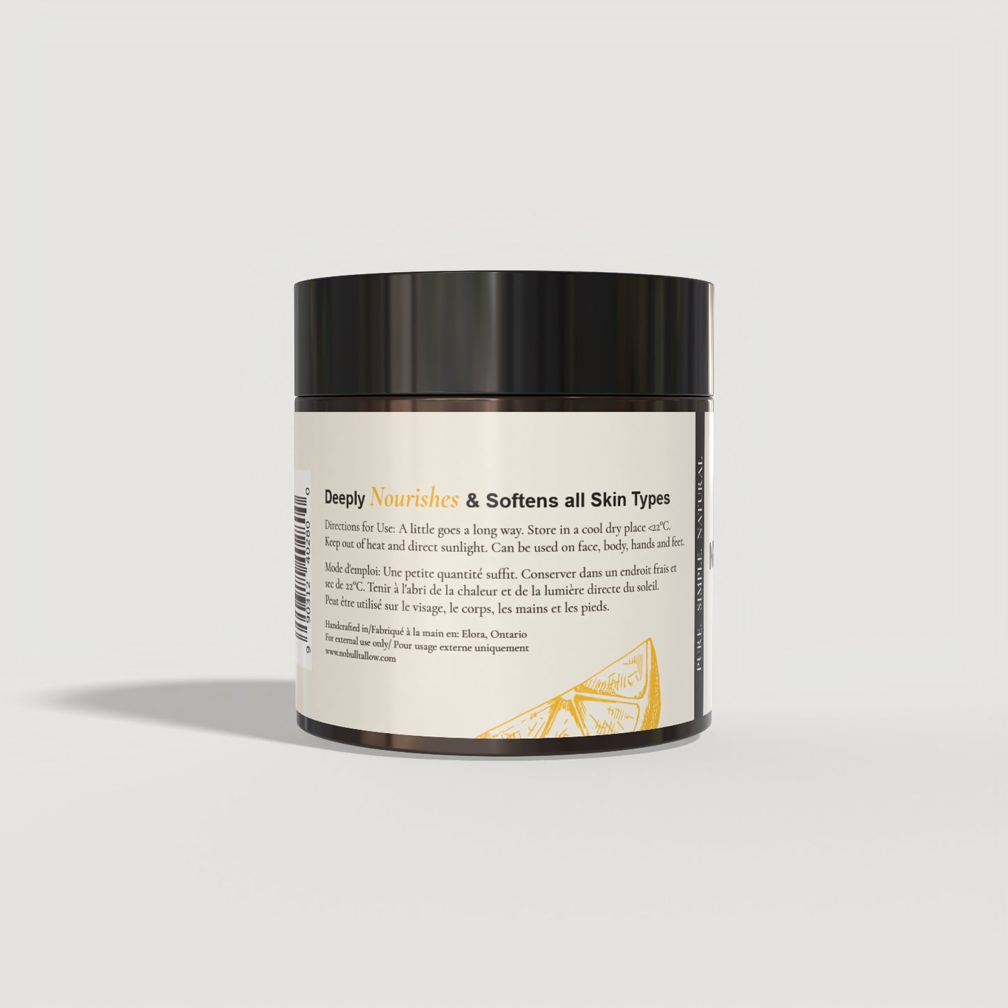Original Tallow body butter back