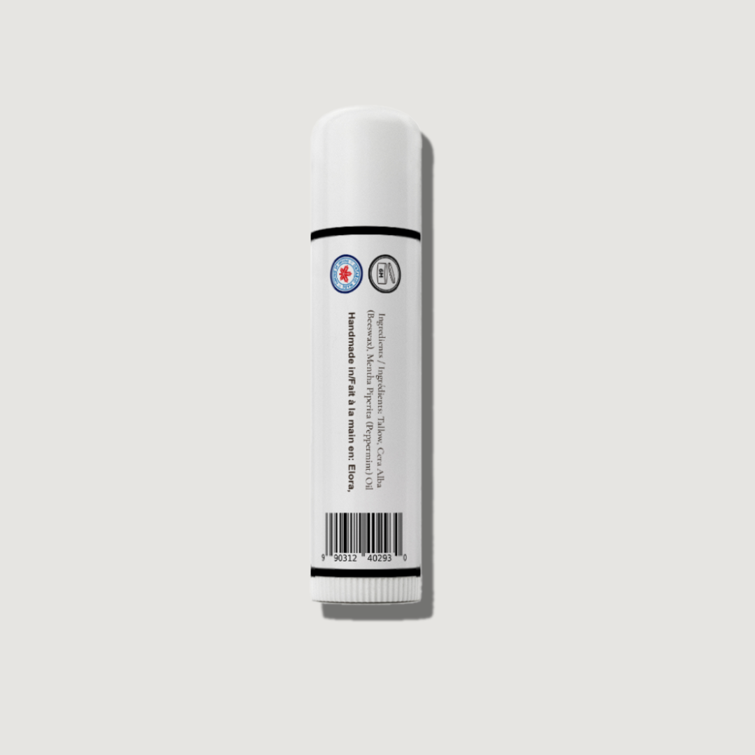 Beef Tallow Lip Balm Peppermint