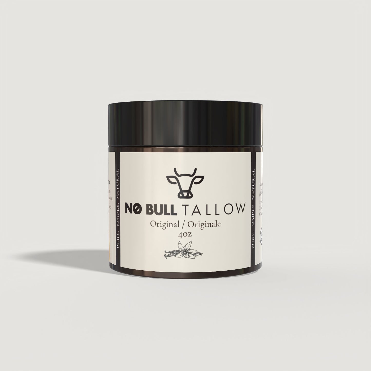 Tallow body butter front