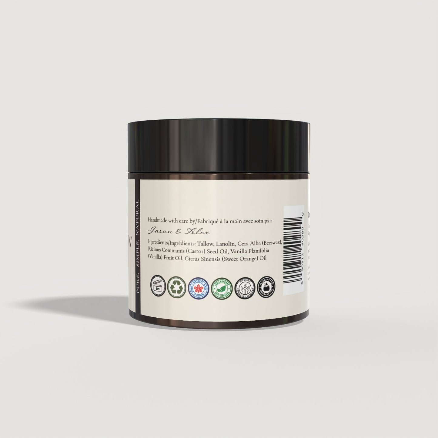 Tallow body buter ingredients