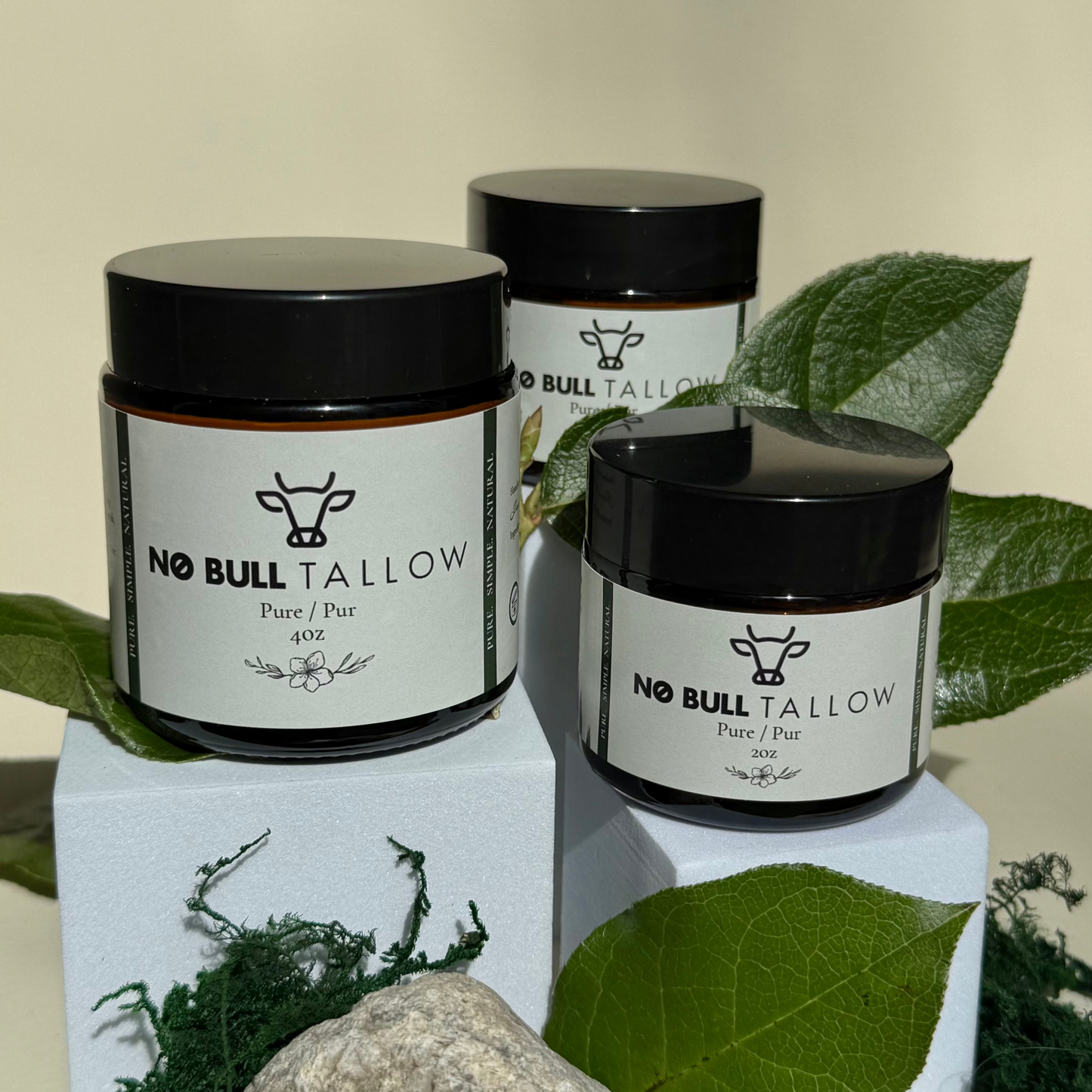 PURE Tallow Body Butter packaging