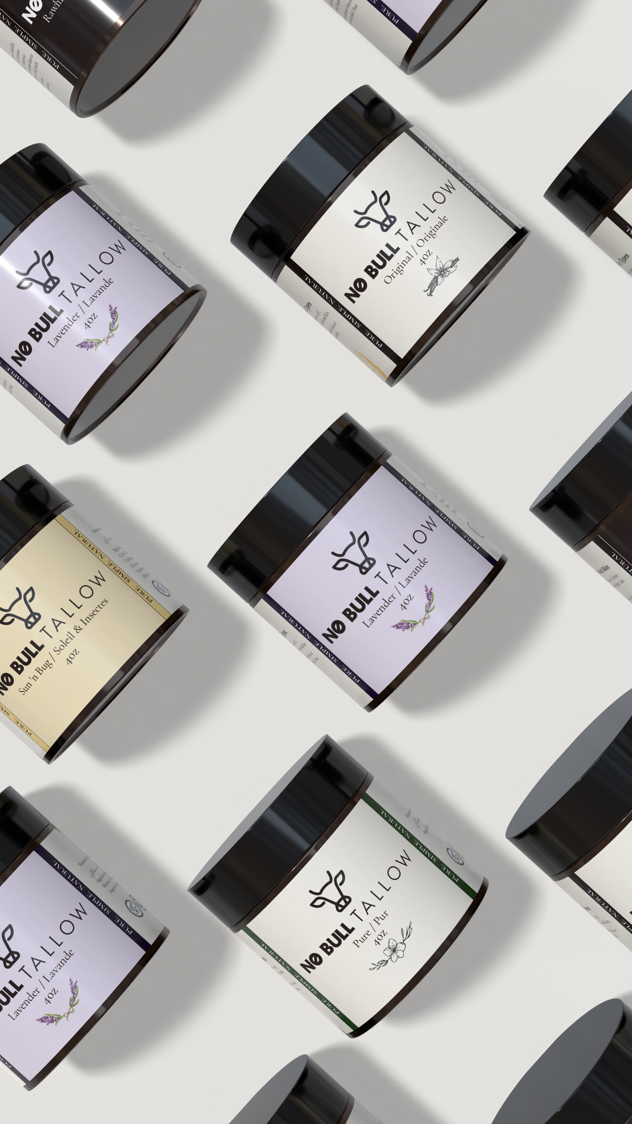 best tallow skin care products by No Bull Tallow