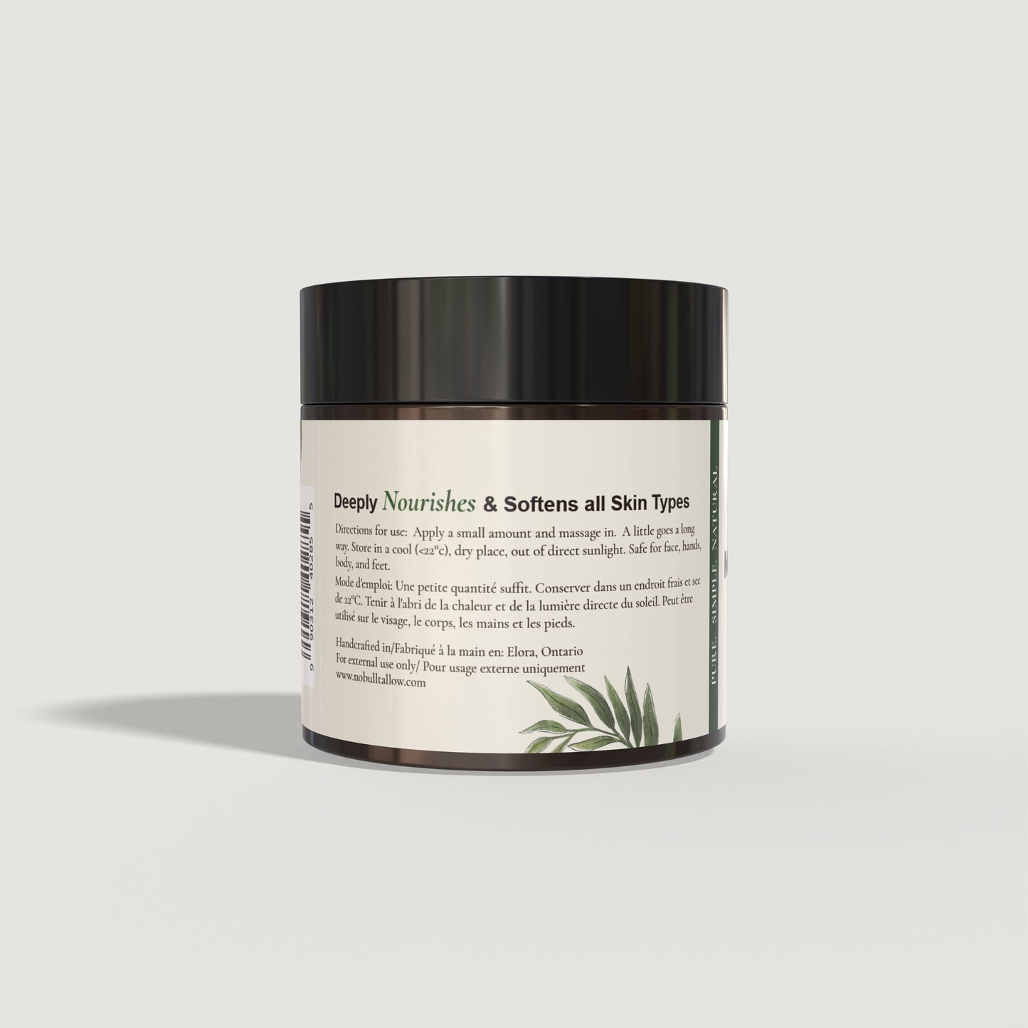 PURE Body Butter back