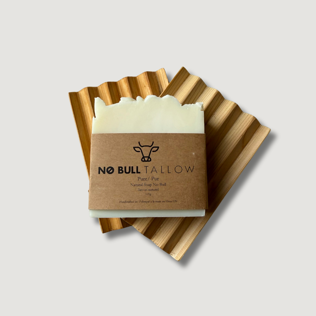 Beef tallow soap bar pure