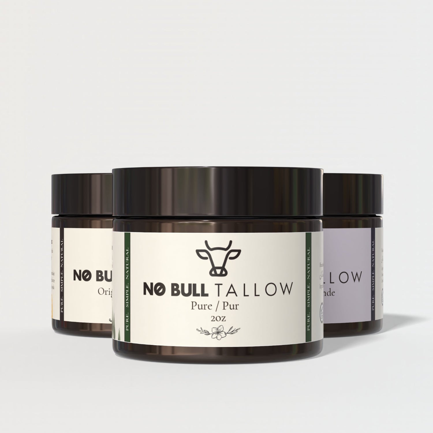 Whipped body butter collection – multiple scents of natural moisturizer in 2oz jars