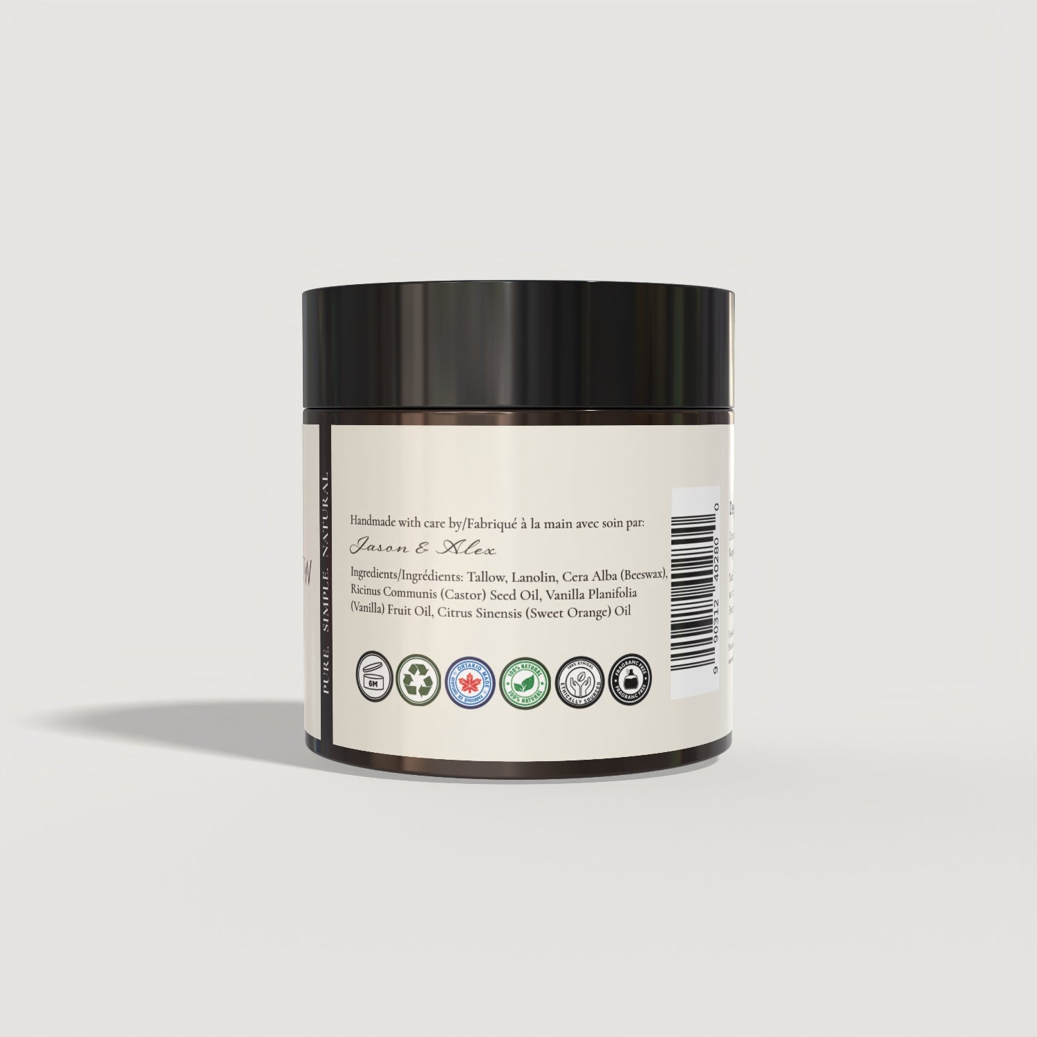 Tallow body buter ingredients