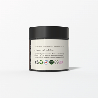 Ironhide Tallow body butter ingredients